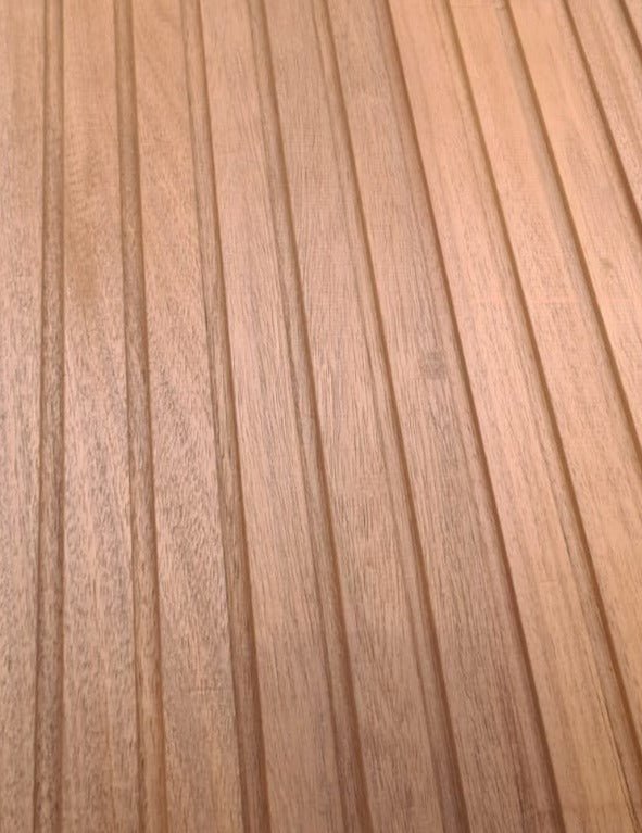 Proefpakket Thermowood Ayous Triple Blokprofiel 20 mm